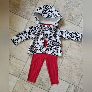 🌸 NWOT Aztec Fleece Outfit